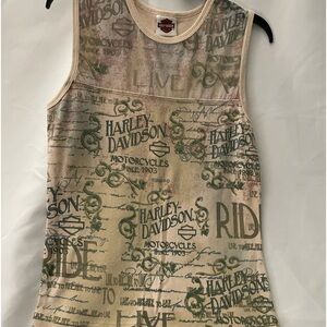 Vintage Harley Davidson women’s tank top size extra large
